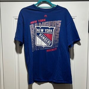NHL New York Rangers Tshirt Size Large